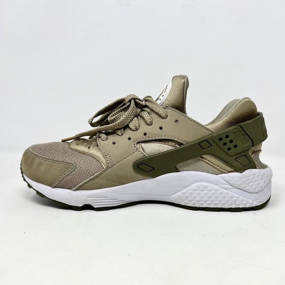 Nike‎ Air Huarache Run Wheat  Khaki Tan Shoes 318429-200 Mens sz 7 - Picture 4 of 13